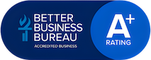 BBB Accredited Business A+ Rating